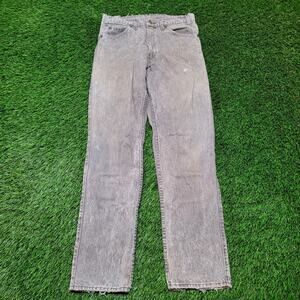 VTG 90s Levi's Jeans 32x33 (Tag 34x32) High Rise Acid Wash Dad Jean Skater